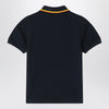 K-Way Jude blue polo in cotton piqué