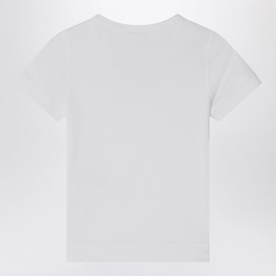K-Way White Emel t-shirt with logo