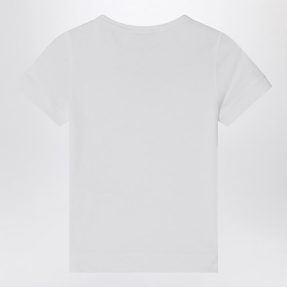 K-Way White Emel t-shirt with logo