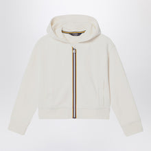  K-Way Divine white hooded sweatshirt
