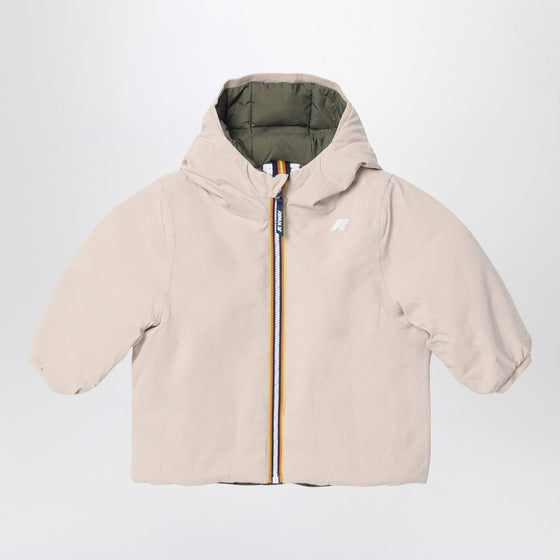 K-Way Reversible Jack jacket pink/green