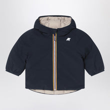  K-Way Reversible Jack Thermo jacket in blue/beige