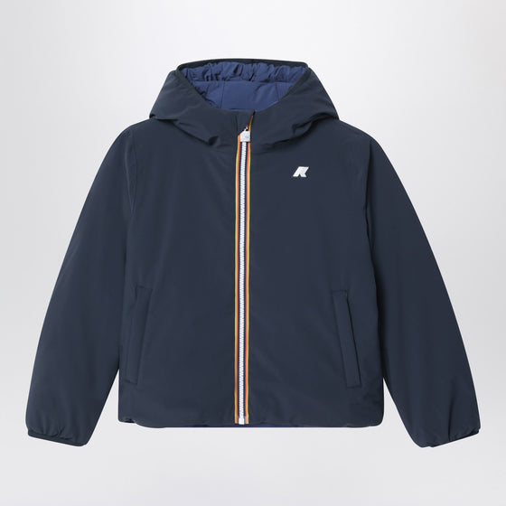 K-Way Reversible Jack jacket in blue/cobalt blue