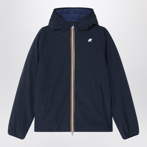K-Way Reversible Jack jacket in blue/cobalt blue