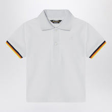  K-Way Vincent white polo