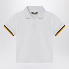  K-Way Vincent white polo