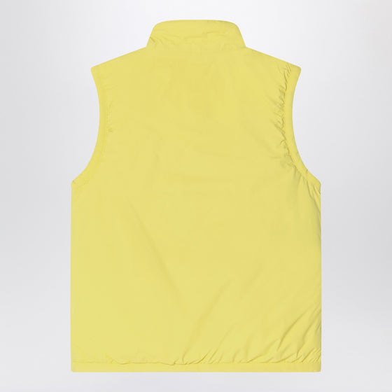 K-Way Yellow waterproof nylon vest