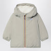 K-Way Le Vrai 4.0 Claudine Orsetto jacket in Green Oak