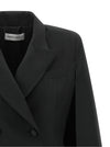 Federica Bonifaci Tuxedo Feather Cape