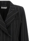 Federica Bonifaci Pinstripe Tuxedo Cape