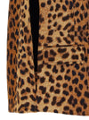 Federica Bonifaci Cape Leopard Blazer
