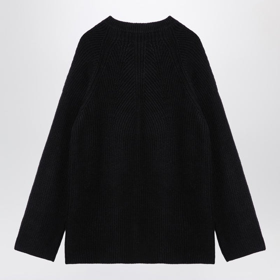 Loulou Studio Black cashmere pullover