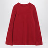 Loulou Studio Kara burgundy cashmere jumper