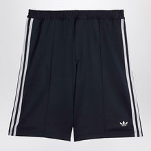  adidas by Wales Bonner Navy blue oversized stretch twill Bermuda shorts