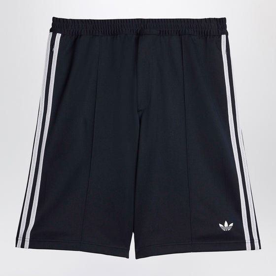 adidas by Wales Bonner Navy blue oversized stretch twill Bermuda shorts