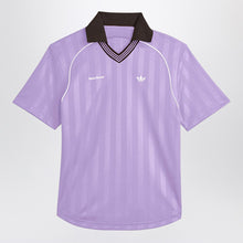  adidas by Wales Bonner Lilac jacquard football T-shirt