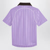 adidas by Wales Bonner Lilac jacquard football T-shirt