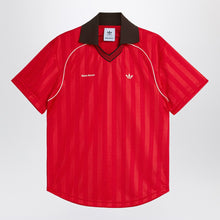  adidas by Wales Bonner Scarlet red jacquard football T-shirt