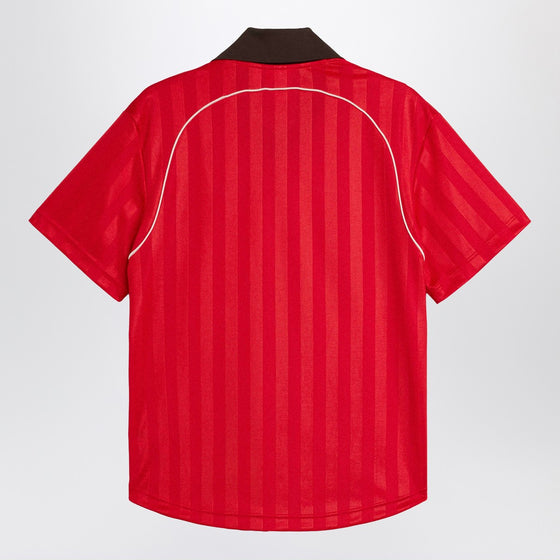 adidas by Wales Bonner Scarlet red jacquard football T-shirt
