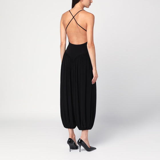 Norma Kamali Kelly black jumpsuit