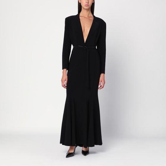 Norma Kamali Long black mermaid dress