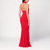 Norma Kamali Red turtleneck mermaid dress