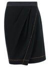 Kiko Kostadinov Petrel Culotte Bermuda Shorts