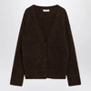The Frankie Shop Olive brown oversized Elland cardigan