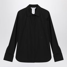  Max Mara Black cotton shirt with logo