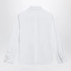 Max Mara White cotton shirt with logo