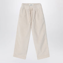  American Vintage Padow écru ribbed trousers