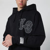 adidas Y-3 Black Elite 5 GFX hooded sweatshirt