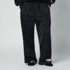 adidas Y-3 Black pinstripe jogging trousers