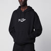 adidas Y-3 Y-3 French Terry hoodie in black with Liquid logo
