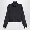 adidas by Wales Bonner Y-3 Black zip-up sweatshirt in plain knit