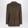 Max Mara Khaki ribbed jacket