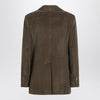 Max Mara Khaki ribbed jacket