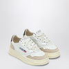 AUTRY Medalist sneakers in white/black leather