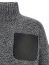 J.w.anderson Leather Patch Pocket Sweater