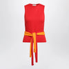 J.W. Anderson JW Anderson Red Tank Top With Waist Ties