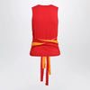 J.W. Anderson JW Anderson Red Tank Top With Waist Ties