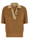 J.w.anderson Waffle Stitch Polo Shirt
