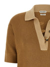 J.w.anderson Waffle Stitch Polo Shirt