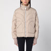 Khrisjoy Beige Corazon padded jacket