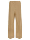 Moncler Grosgrain Logo Patch Pants