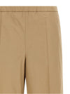 Moncler Grosgrain Logo Patch Pants