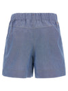 Moncler Grenoble Chambray Cotton Shorts