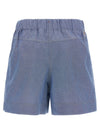Moncler Grenoble Chambray Cotton Shorts