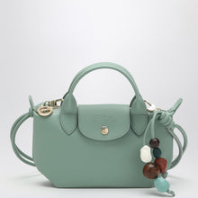  Longchamp Celadon coloured Le Pliage Xtra bag