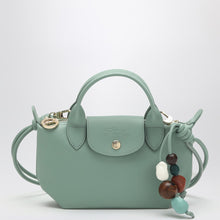  Longchamp Celadon coloured Le Pliage Xtra bag